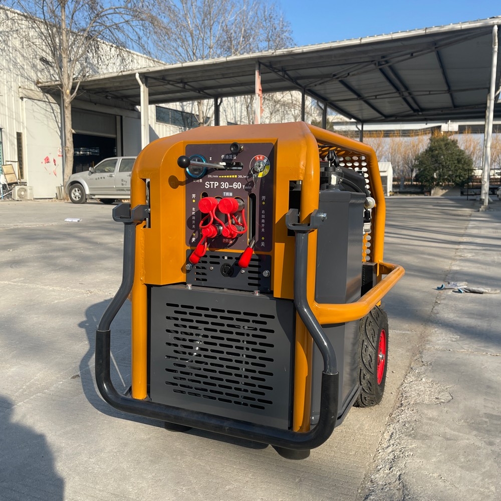 雙回路液壓動力站操作前的檢查、準(zhǔn)備工作